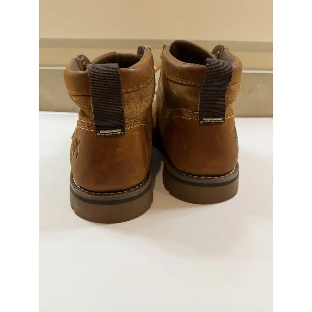 Timberland Larchmont Chukka Boots Men’s 11.5 Brown Leather Suede A13HD Ortholite